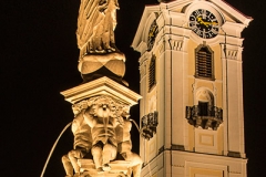 Der Kirchturm von Freistadt