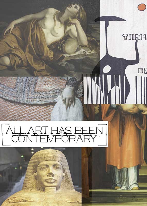 all art has been contemporary / TOPICS / Antonia Zimmermann / Fotogcollage