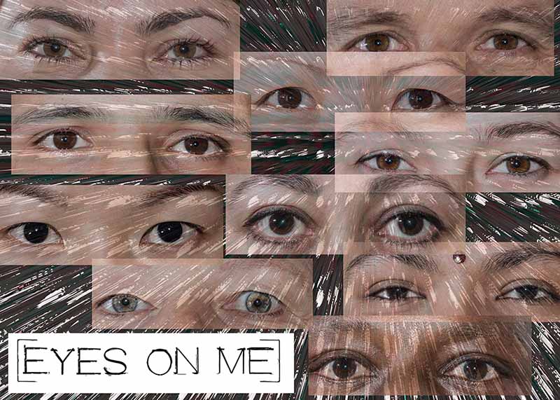 eyes on me / TOPICS / Antonia Zimmermann / Fotogcollage