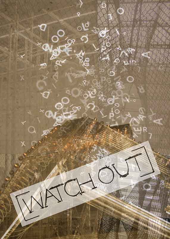 watch out / TOPICS / Antonia Zimmermann / Fotogcollage