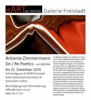Antonia Zimmermann DeREPoetics Ausstellung 2015
