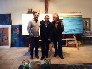 Dirk Balke & Hemut Bistika & Wolf Wolf Kunstcafe 2014