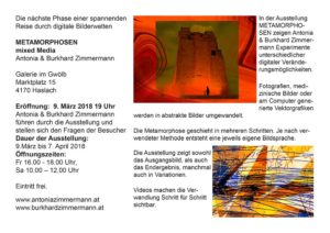 METAMORPHOSEN / Antonia & Burkhard Zimmermann