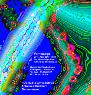 Buch zur Ausstellung Poetics & XPressives von Antonia &Burkhard Zimmermann